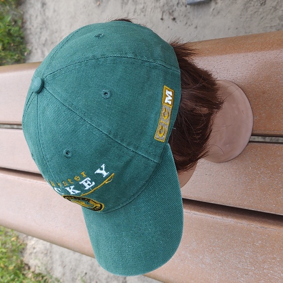 Vtg CCM Rochester Hockey Embroidered Logo Snapback Hat Cap - Picture 3 of 10